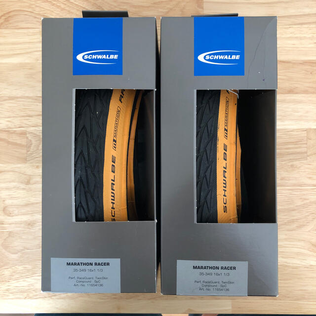 Schwalbe Marathon Racer tanwall brompton自転車