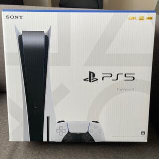 プレイステーション(PlayStation)のPlayStation5 ディスク搭載型モデル 新品(家庭用ゲーム機本体)