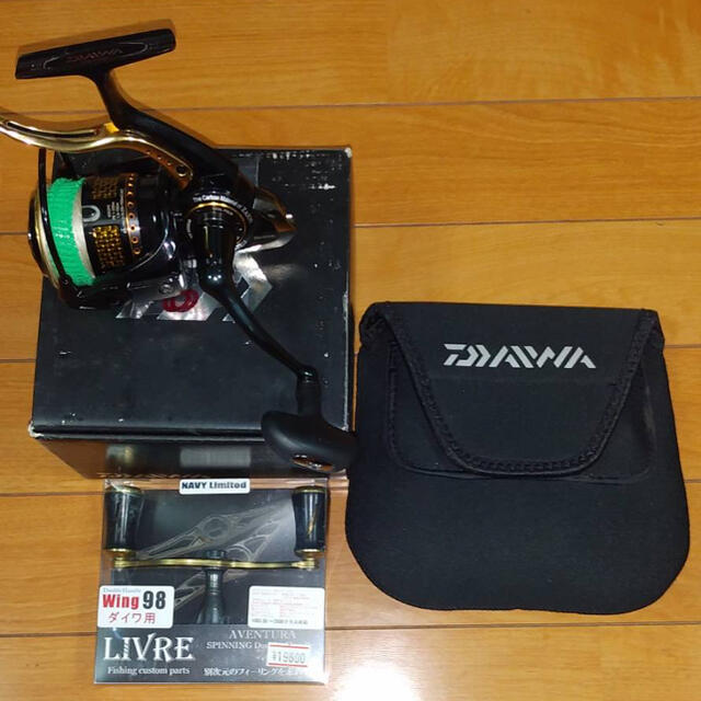 DAIWA(ダイワ)の(最終値下げ)モアザンブランジーノ２５０８-SH-LBD リブレハンドルセット スポーツ/アウトドアのフィッシング(リール)の商品写真