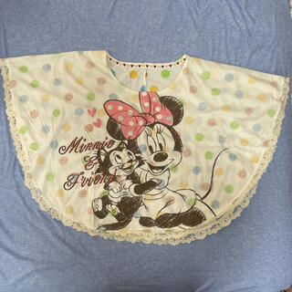 ディズニー(Disney)のDisney ミニーマウス ドット レース ポンチョ風 トップス(Tシャツ/カットソー)