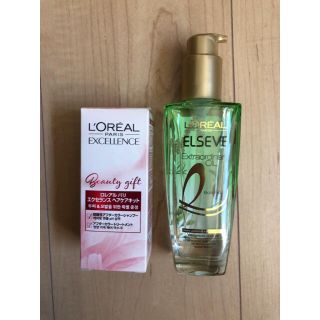 ロレアルパリ(L'Oreal Paris)のロレアル パリ エルセーヴ  ヘアオイル ボタニカル オイル＆ヘアケアキット新品(オイル/美容液)