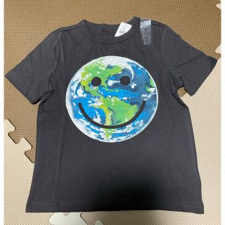 ギャップキッズ(GAP Kids)の新品☆ギャップキッズ　男の子tシャツ 110cm グレー(Tシャツ/カットソー)