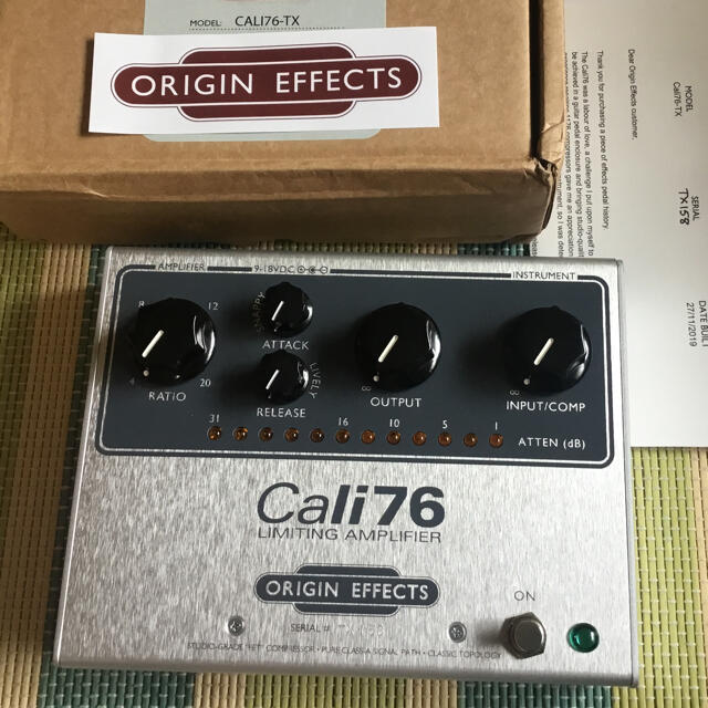 Origin Effects Cali76 TX コンプレッサー