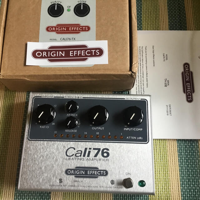 Origin Effects Cali76 TX コンプレッサー