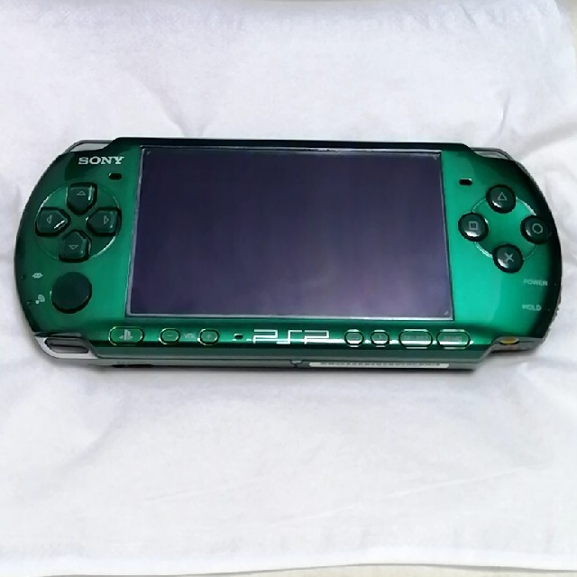 psp3000 スピリティッド・グリーン ジャンク - 携帯用ゲーム本体 psp3000 スピリティッド・グリーン ジャンク - 携帯用ゲーム本体