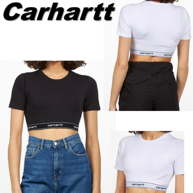 carhartt(カーハート)の日本未入荷☆人気 Carhartt WIP W' Script クロップトップ レディースのトップス(ベアトップ/チューブトップ)の商品写真