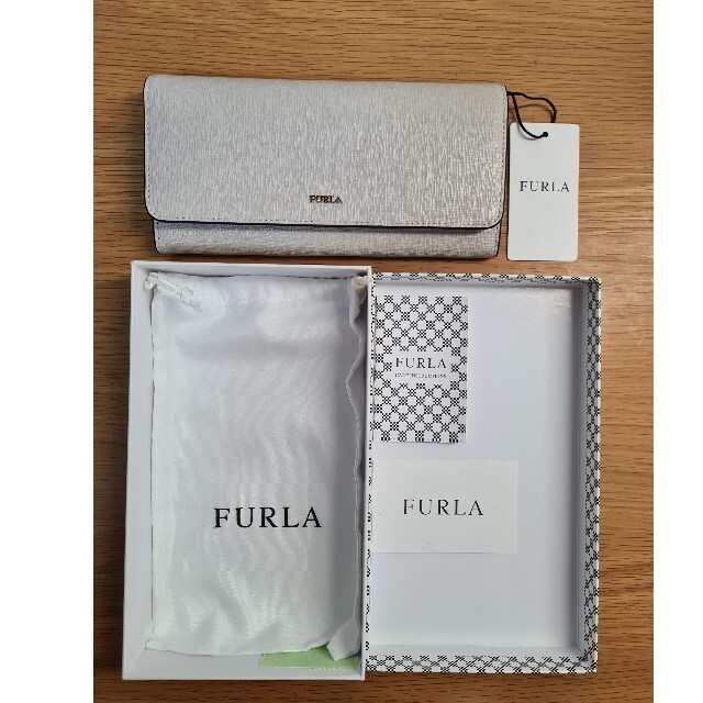 新品未使用 フルラ FURLA 長財布 グレーファッション小物 - 財布