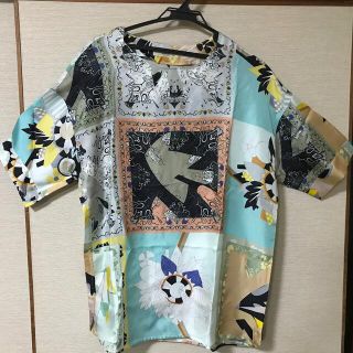 エトロ(ETRO)のETRO エトロ　シルク　ブラウス　新品(シャツ/ブラウス(半袖/袖なし))