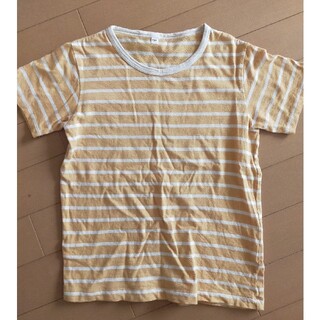 ムジルシリョウヒン(MUJI (無印良品))の無印良品 ボーダーTシャツ120(Tシャツ/カットソー)