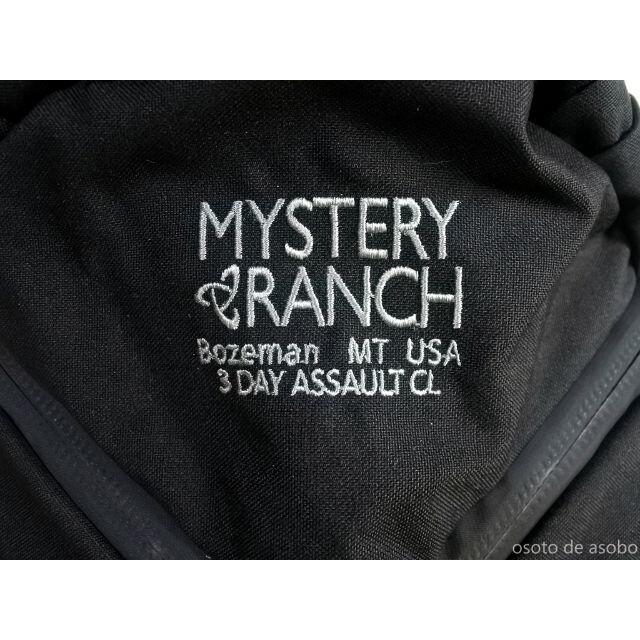 MYSTERY RANCH(ミステリーランチ)の★ ミステリーランチ 3デイアサルト CL ブラック USA製 メンズのバッグ(バッグパック/リュック)の商品写真