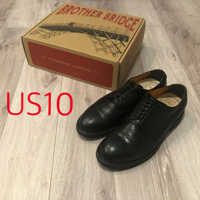 brother bridge ホースハイド サービスシューズ us10 高評価なギフト