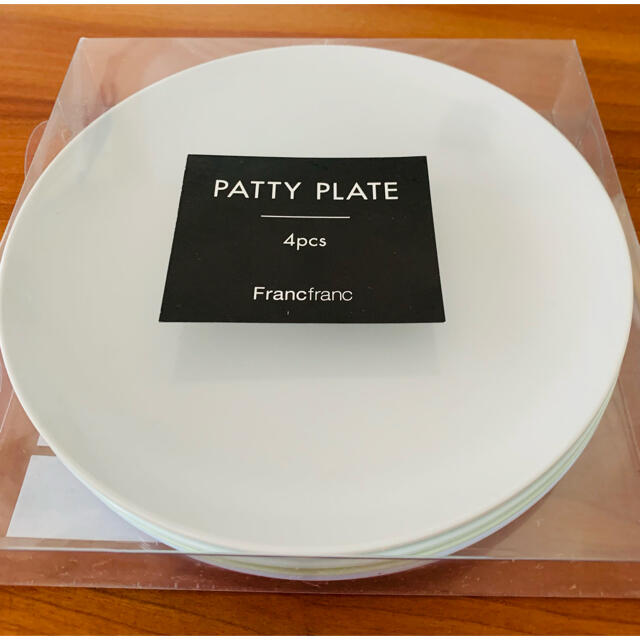 Francfranc(フランフラン)の【新品・未使用】PATTY PLATE 4pcs Francfranc インテリア/住まい/日用品のキッチン/食器(食器)の商品写真