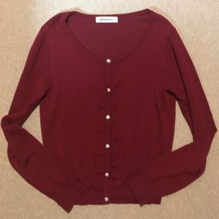 ミッシュマッシュ(MISCH MASCH)のミッシュ♡ボルドーカーデ(カーディガン)