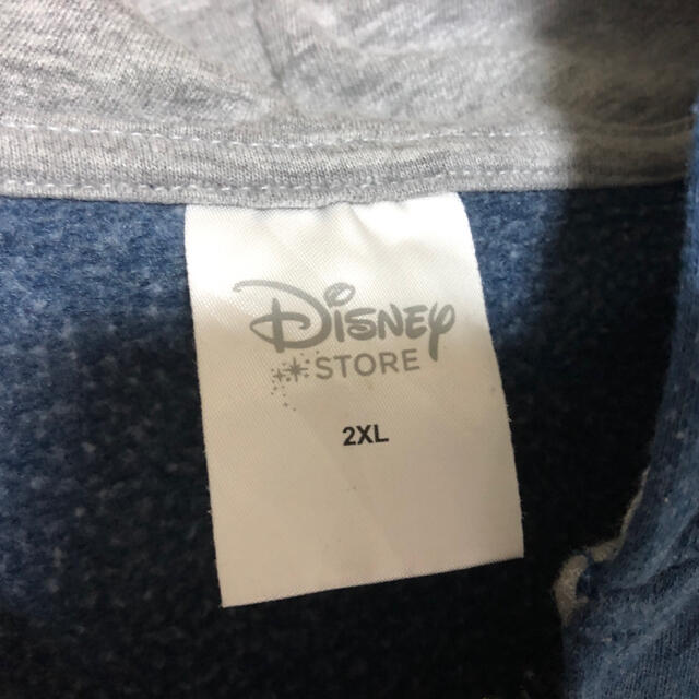 Disney(ディズニー)の【ディズニー】フルジップパーカー　ミッキー　ビッグプリント　ビッグサイズ　94 メンズのトップス(パーカー)の商品写真