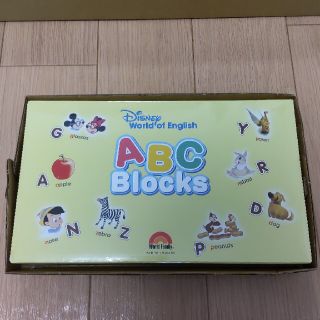 ディズニー(Disney)の【新品未開封】DWE ABCブロック ディズニー英語(知育玩具)