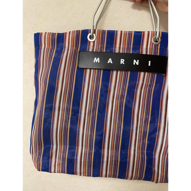 MARNI - marni ストライプトート　バッグ