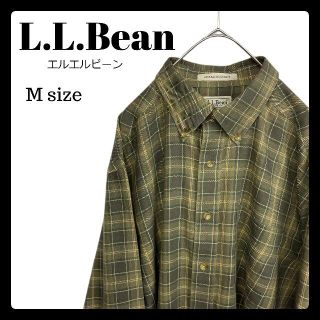 エルエルビーン(L.L.Bean)の美品 エルエルビーン BDシャツ チェック 長袖シャツ メンズ レディース 兼用(シャツ)