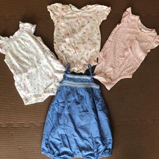 ベビーギャップ(babyGAP)のベビー服　女の子　4枚セット　75-90センチ(その他)