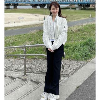 sacai - 矢田亜希子さん着sacai サカイ レース ボンバー ジャケット