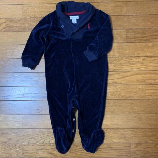 ラルフローレン(Ralph Lauren)のラルフローレン　ロンパース  ベロア　9M(ロンパース)