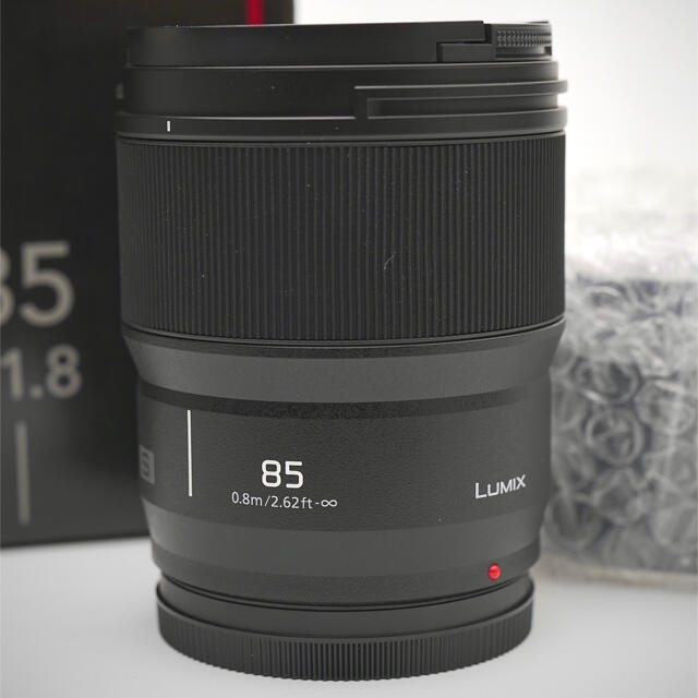 Panasonic(パナソニック)のPanasonic LUMIX S 85mm F1.8 スマホ/家電/カメラのカメラ(レンズ(単焦点))の商品写真