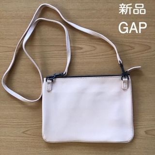 ギャップ(GAP)の新品未使用 GAP 牛革 ショルダーバッグ ウォレットバッグ お財布バッグ(ショルダーバッグ)