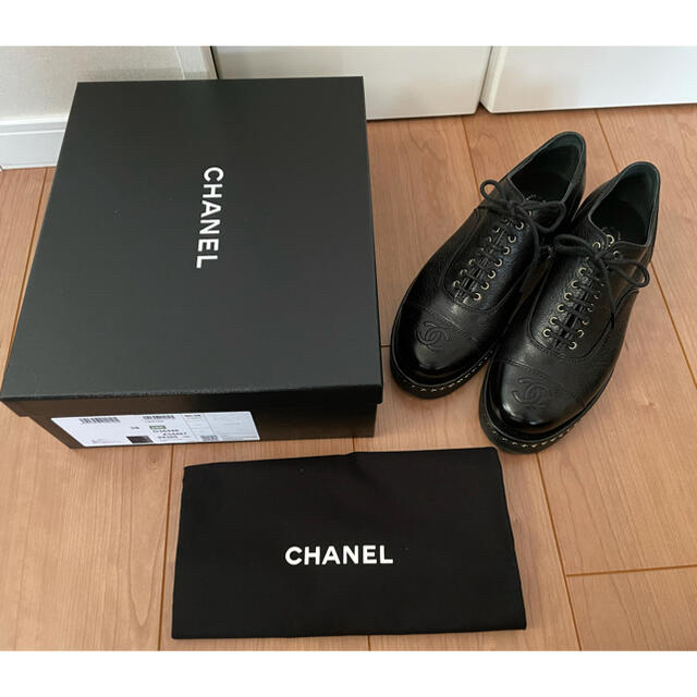 SALE／55%OFF】 - CHANEL シャネルCHANEL 美品 レースアップシューズ