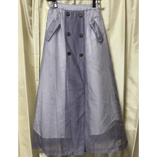 【再値下げ】MEDI SHEER TRENCH SKIRT 2