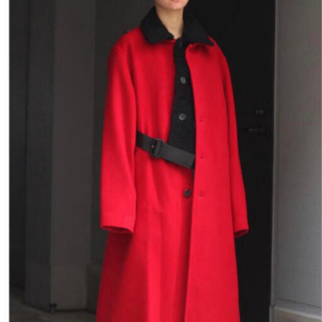 SOSHIOTSUKI Hanging Coat(RED×BOA)auralee