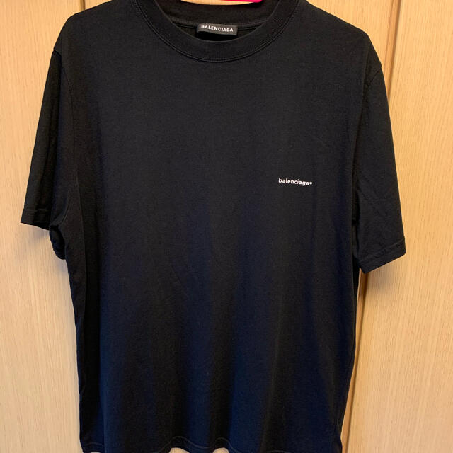 正規 19SS BALENCIAGA バレンシアガ ロゴ Tシャツ