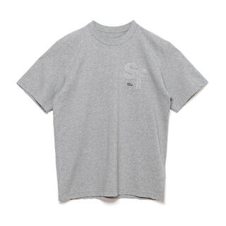 サカイ(sacai)のsacai x Fragment T-Shirt ライトグレー 3(Tシャツ/カットソー(半袖/袖なし))