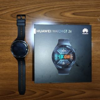 ファーウェイ(HUAWEI)のHuawei Watch GT2e  46mm ブラック(その他)