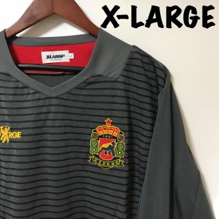 エクストララージ(XLARGE)のX-LARGE エクストララージ ロンT ユニフォーム ロゴ 刺繍 長袖 L(Tシャツ/カットソー(七分/長袖))