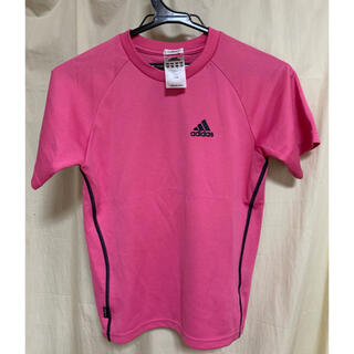 アディダス(adidas)のアディダス　Tシャツ　140 CLIMALITE  ピンク(Tシャツ/カットソー)