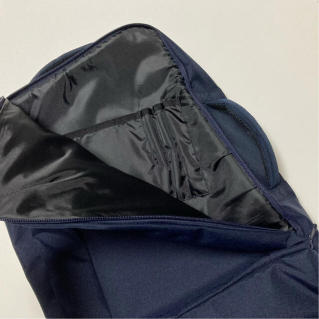 MUJI (無印良品)(ムジルシリョウヒン)のビジネスリュック ネイビー メンズのバッグ(ビジネスバッグ)の商品写真