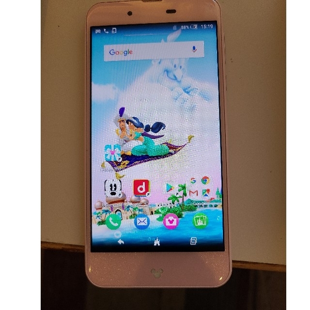 【美品!】ディズニーモバイル DOCOMO 本体 dm-01j ピンク
