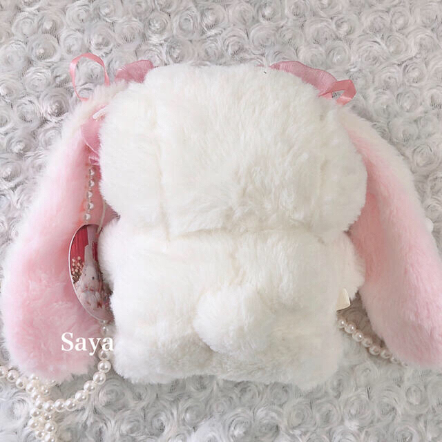 ♡ たれみみ うさぎ ポシェット ♡ ハンドメイドのぬいぐるみ/人形(ぬいぐるみ)の商品写真