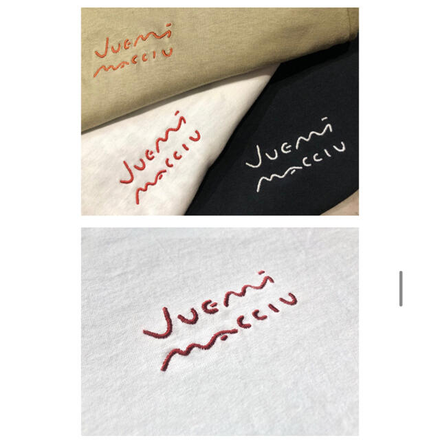 ALEXIA STAM(アリシアスタン)のJuemi    MACCIU TYPO T レディースのトップス(Tシャツ(半袖/袖なし))の商品写真