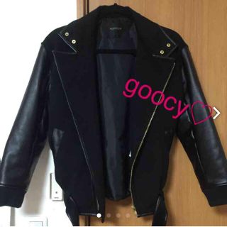 グースィー(goocy)のgoocy ライダース風ブルゾン(ブルゾン)