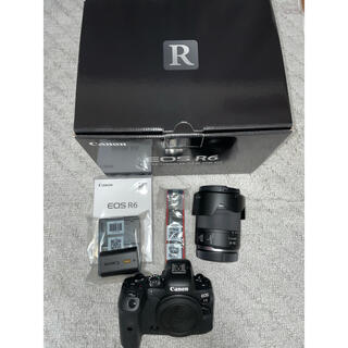 キヤノン(Canon)のCANON EOS R6 RF24-105 IS STM レンズキット 美品(ミラーレス一眼)