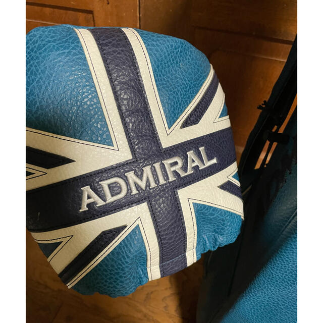 Admiral(アドミラル)のアドミラルゴルフ  キャディバッグ　アイアンヘッドカバー付き　7.5インチ スポーツ/アウトドアのゴルフ(バッグ)の商品写真