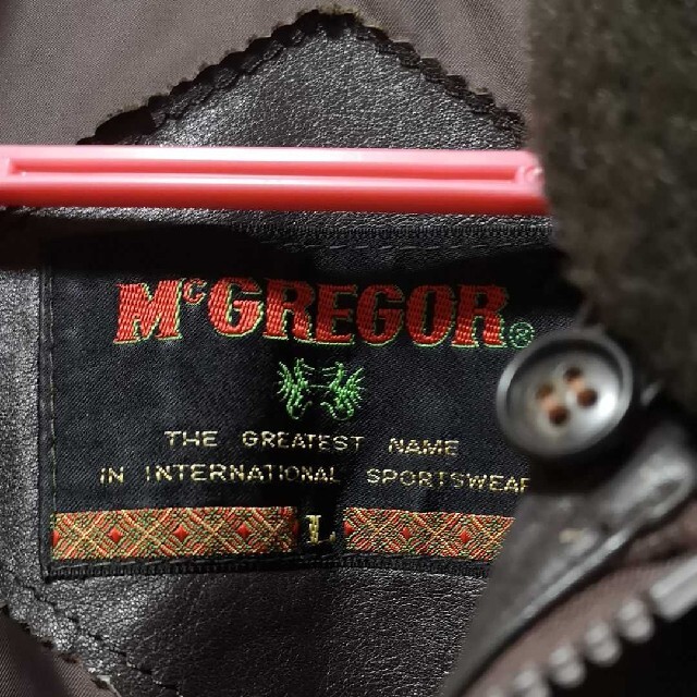 McGREGOR(マックレガー)のXmasセール★入手困難! 旧ニチメン社 McGREGOR レザージャケット L メンズのジャケット/アウター(レザージャケット)の商品写真