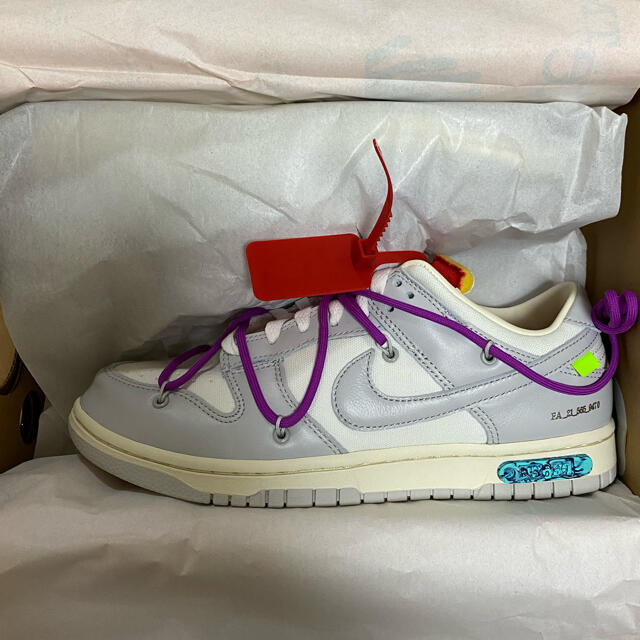 NIKE DUNK LOW Off-White ダンク lot 45 27㎝スニーカー