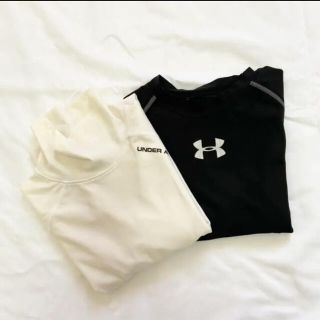 アンダーアーマー(UNDER ARMOUR)のアンダーアーマー ヒートギア アンダーシャツ 半袖長袖 2枚セット (Tシャツ/カットソー(半袖/袖なし))