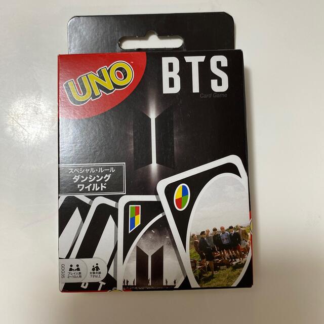 防弾少年団(BTS)(ボウダンショウネンダン)のBTS UNO エンタメ/ホビーのテーブルゲーム/ホビー(トランプ/UNO)の商品写真