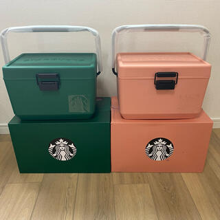 韓国スタバ限定 Starbucks クーラーボックス ピンク サマーデークーラー