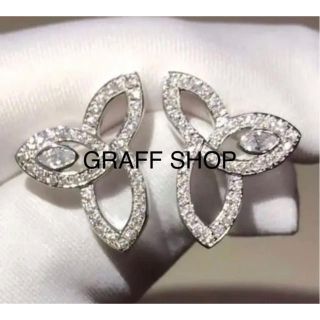 ハリーウィンストン(HARRY WINSTON)の⭐️最高品質⭐️有名女優⭐️リリー百合⭐️両耳ピアス⭐️特注オーダー‼️(ピアス)