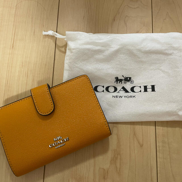 COACH(コーチ)の coach 二つ折り財布 レディースのファッション小物(財布)の商品写真