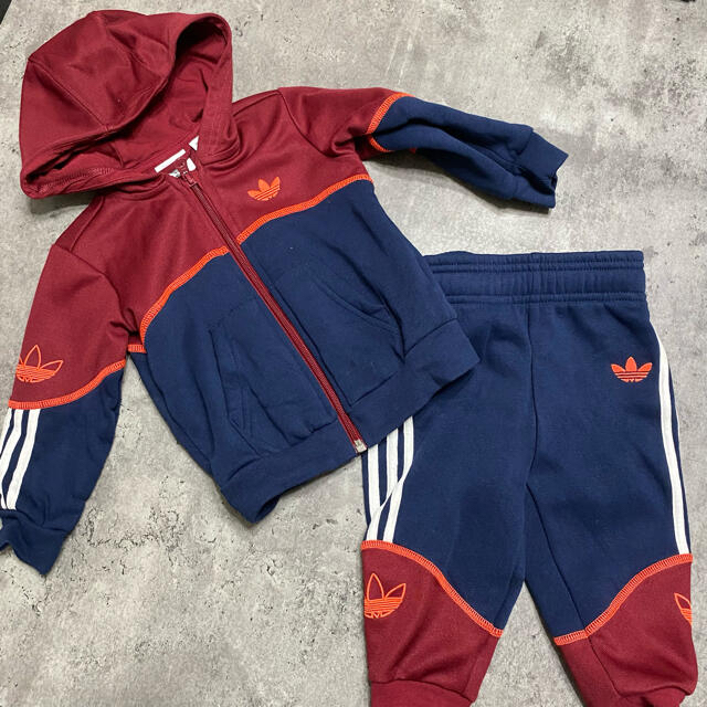 adidas(アディダス)のアディダス　セットアップ キッズ/ベビー/マタニティのベビー服(~85cm)(パンツ)の商品写真