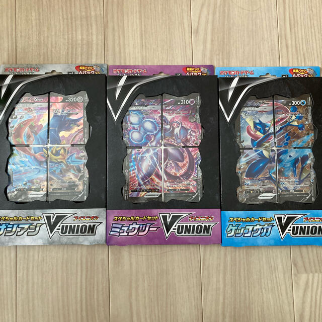 ポケモンカード　V-UNION 3種